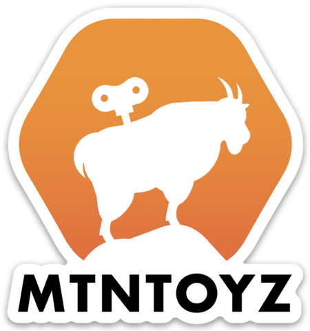 MTN Toyz Color Die Cut Sticker : SHARE THE GOAT