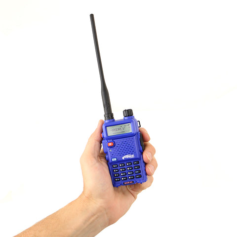 Rugged Radio : 5-Watt Dual Band (VHF/UHF) Handheld Radio