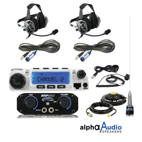 Rugged Radio : RRP660 2-Person System with 60-Watt Radio and BTU Headsets