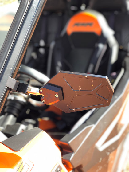 MOTO ARMOR : Billet Convex Mirrors