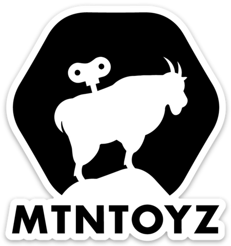 MTN Toyz Die Cut Sticker : SHARE THE GOAT